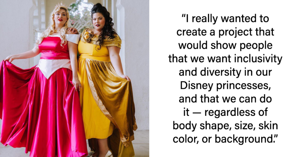 Plus Size Princess Project Shows More Diverse Vision Of Disney Princesses