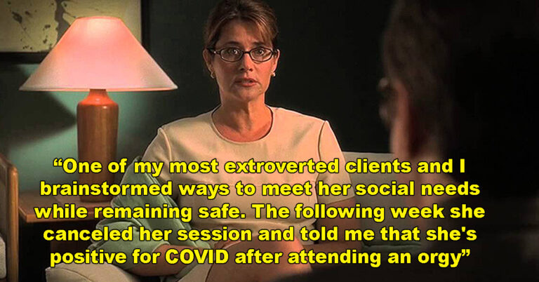 Therapists Are Sharing The Moments When They Judged Their Patients (11 Stories)