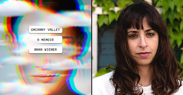 Best Books of 2020 and all-time Anna Wiener photo next to her book Uncanny Valley