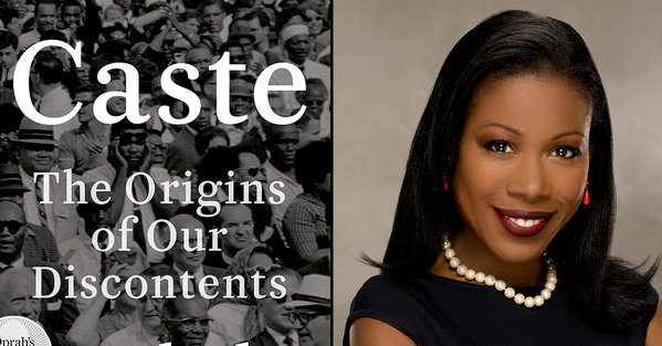 Best Books of 2020 Isabel Wilkerson and a photo of her and her book called Caste