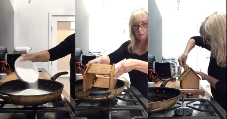 gingerbread house hack