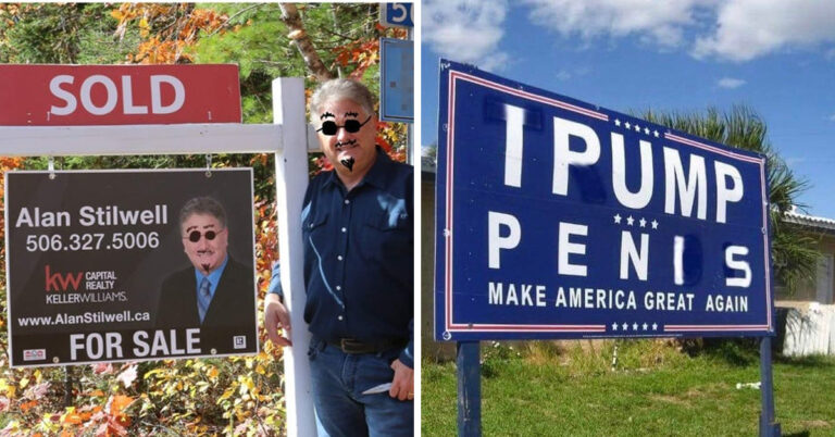 PSA: Vandalism Is Illegal Even When It’s Really, Really Funny (26 Pics)