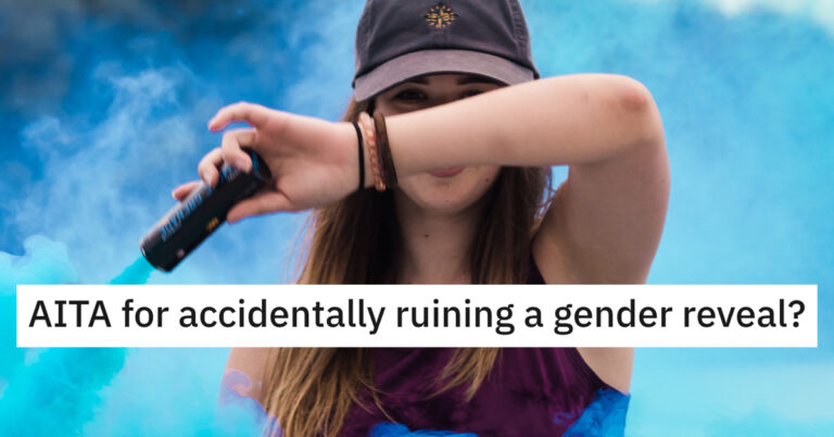 Woman Asks If She’s The A-Hole For Ruining Her Sister-In-Law’s Thanksgiving Smoke Bomb Gender Reveal