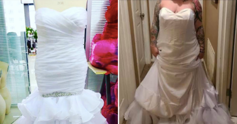 Woman Complains About Wedding Dress On Social Media, Then Discovers She Put It On Inside-Out