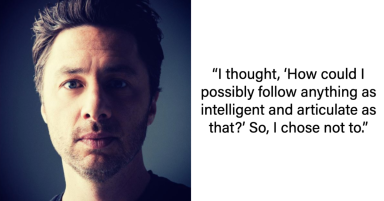 45-Year-Old Zach Braff Praises 24-Year-Old Florence Pugh For “Intelligent” Defense Of Their Relationship