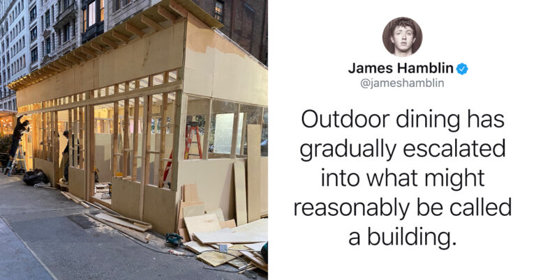 30 Restaurants Trying To Pass Off Indoor Dining As “Outdoor Dining”