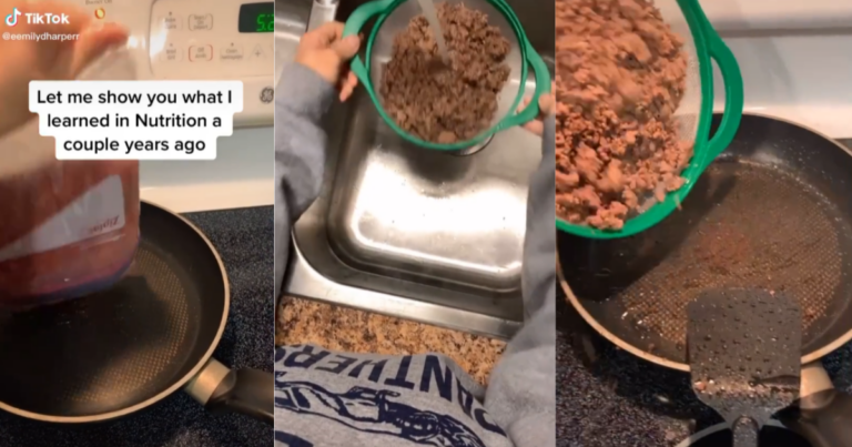 Woman’s Ground Beef Rinsing TikTok Went Viral And People Got Big Mad About It