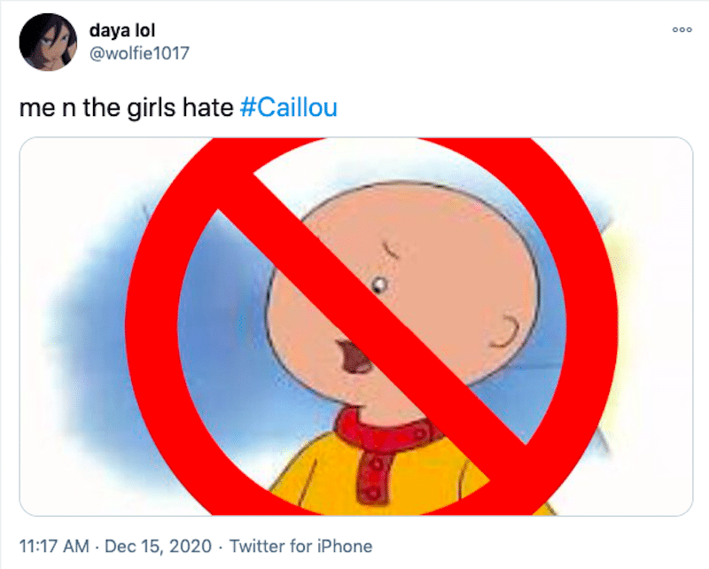 Things Parents Hate: Caillou – Kloipy Speaks