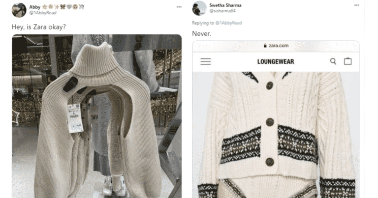 Zara’s Weird Turtleneck Scarf Is Getting Roasted On Twitter (20 Tweets)