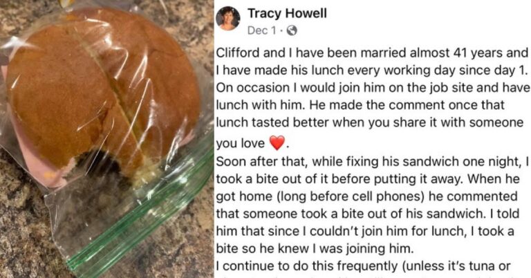 Wife’s Posting About Biting Her Husband’s Lunch Sandwich Starts Love Argument