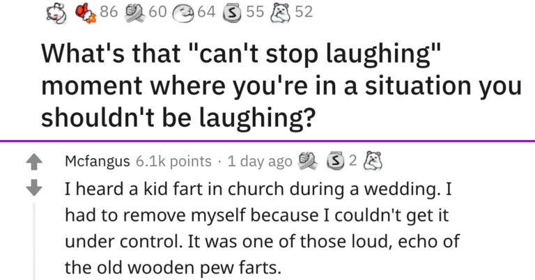 People Confess Their Cringeworthy “Can’t Stop Laughing” Moments (20 Stories)