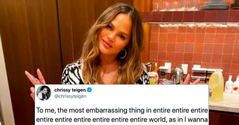 chrissy teigen embarrassing