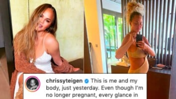 Chrissy Teigen bump