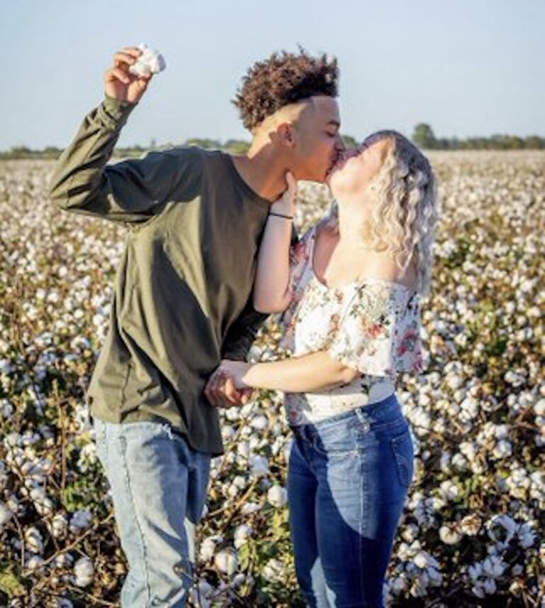 An Interracial Couple's Photoshoot In a Cotton Field Lights Up Twitter