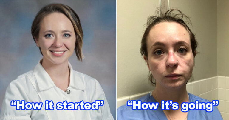 COVID Nurse’s “How It Started Vs. How It’s Going” Meme Goes Viral