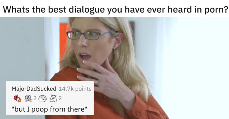 People Are Sharing Porn Dialogue That’s So Bad It’s Good (28 Posts)