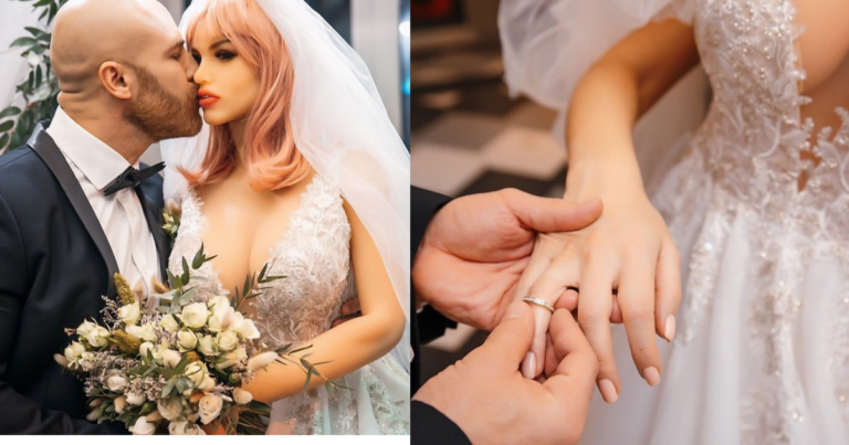 Bodybuilder Marries Sex Doll In Viral Wedding Ceremony