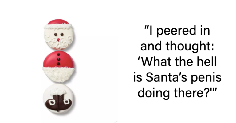 Moms On Facebook Are Giggling At Target’s Santa Cookie Design Fail