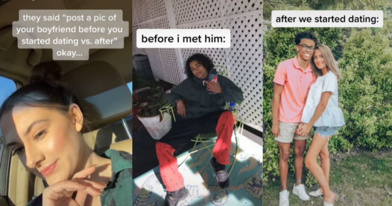 TikTok User Accused Of Whitewashing Her Boyfriend After Participating In Viral Trend