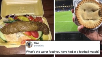 worst food stadium, worst food sporting match, worst food football