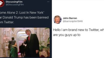 trump twitter ban thumbnail hello i am brand new to twitter home alone 2 lost in new york star banned from twitter