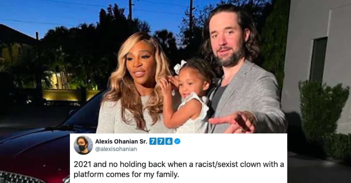 serena williams husband, serena williams husband defends her,