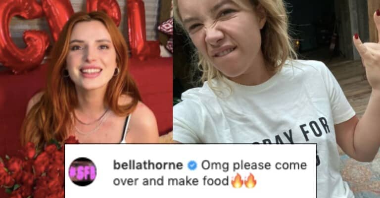 Florence Pugh Defended Bella Thorne In Her Instagram Comments