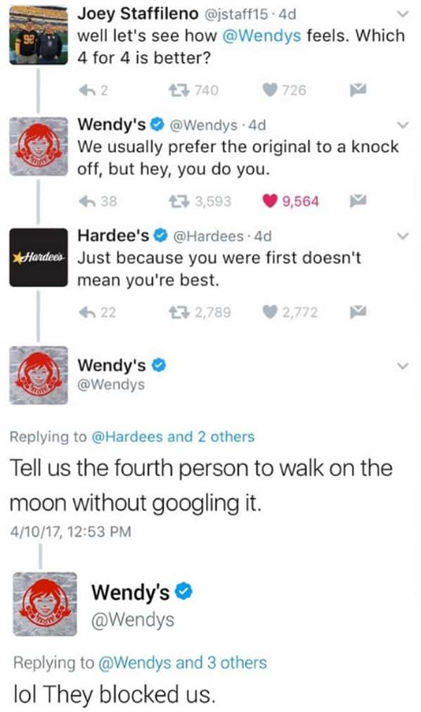 Funny Wendys tweet roasts, hilarious Wendys twitter account jokes, Wendys twitter memes, funny fast food accounts, funny roast memes