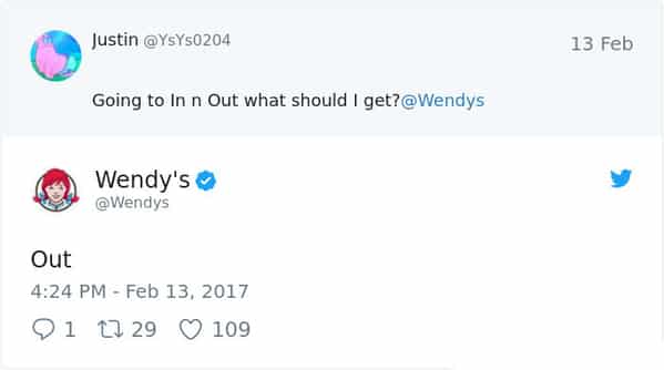 Funny Wendys tweet roasts, hilarious Wendys twitter account jokes, Wendys twitter memes, funny fast food accounts, funny roast memes