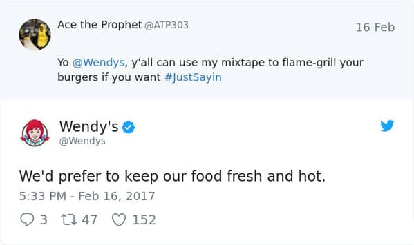 Funny Wendys tweet roasts, hilarious Wendys twitter account jokes, Wendys twitter memes, funny fast food accounts, funny roast memes