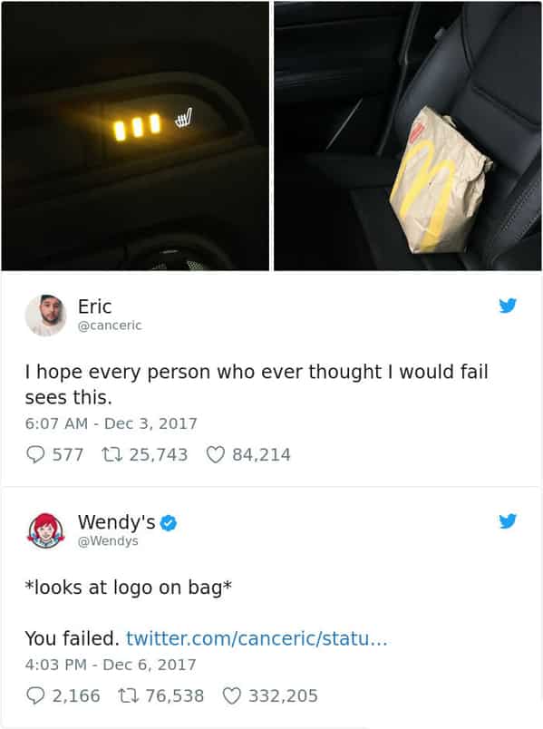 Funny Wendys tweet roasts, hilarious Wendys twitter account jokes, Wendys twitter memes, funny fast food accounts, funny roast memes