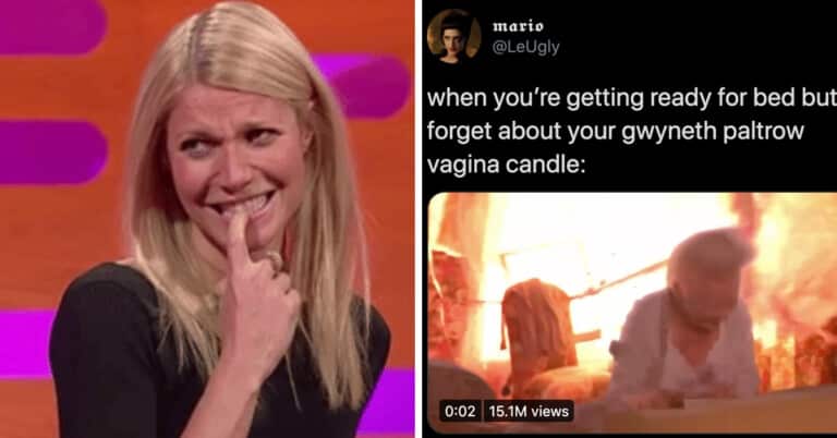 Gwyneth Paltrow’s “Vagina Candle” Exploded In A Woman’s Home And You Better Believe There Are Jokes