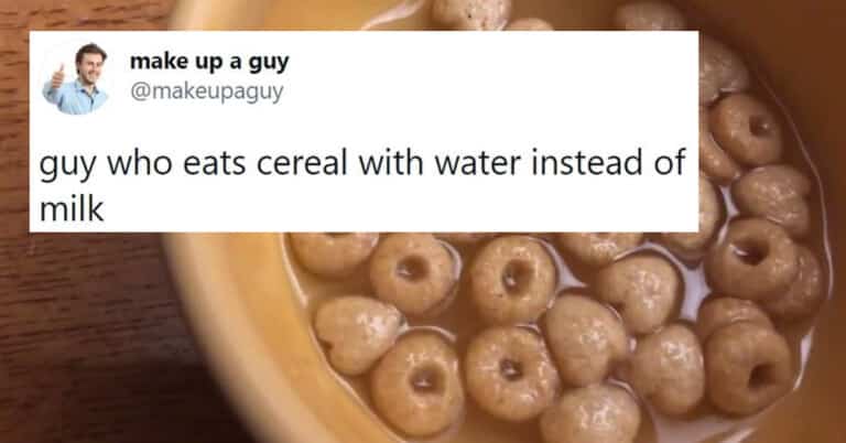 Hilarious “Make Up A Guy” Twitter Account Does Exactly What It Says (21 Tweets)