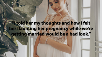 pregnant bride