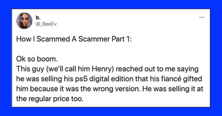 Woman Gets Scammed For Ps5, Exacts Perfect Revenge On Scammer