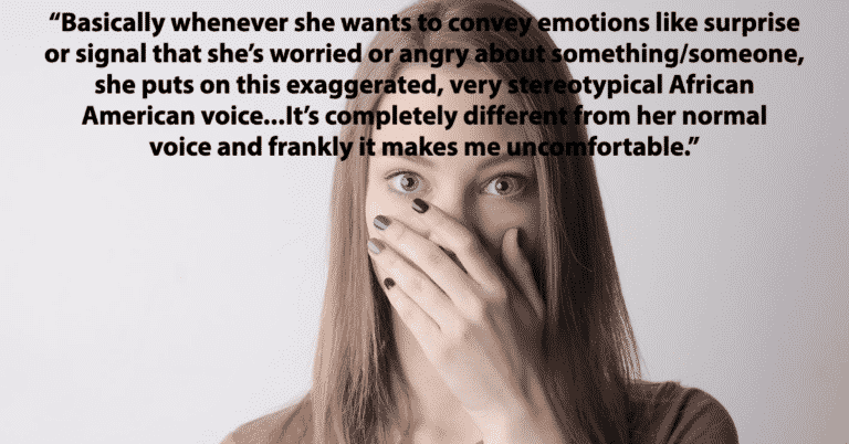 Woman Calls Out White Friend Who Uses A “Blaccent” And Gets Screamed At