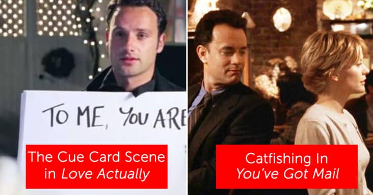 11 Supposedly Romantic Romcom Scenes That Would Be Dealbreakers In Real Life