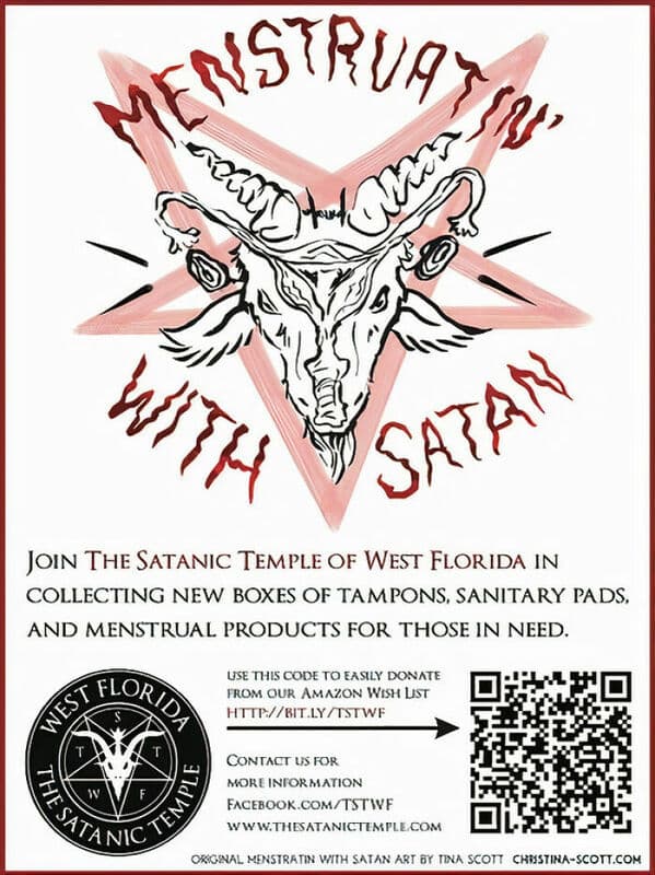 The Satanic Temple, The satanists are the good guys, satanists helping their community, Church of satan