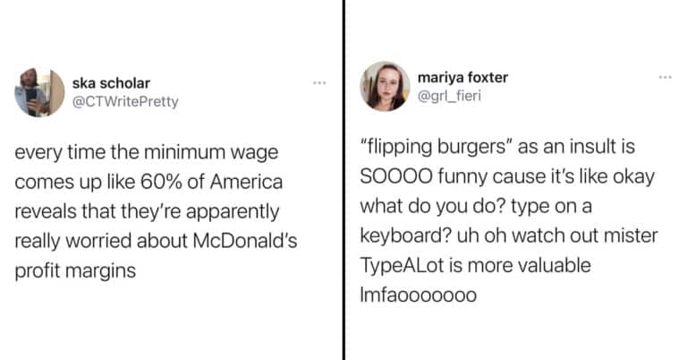 Twitter Reacts To Calls For Raising The Minimum Wage (30 Tweets)