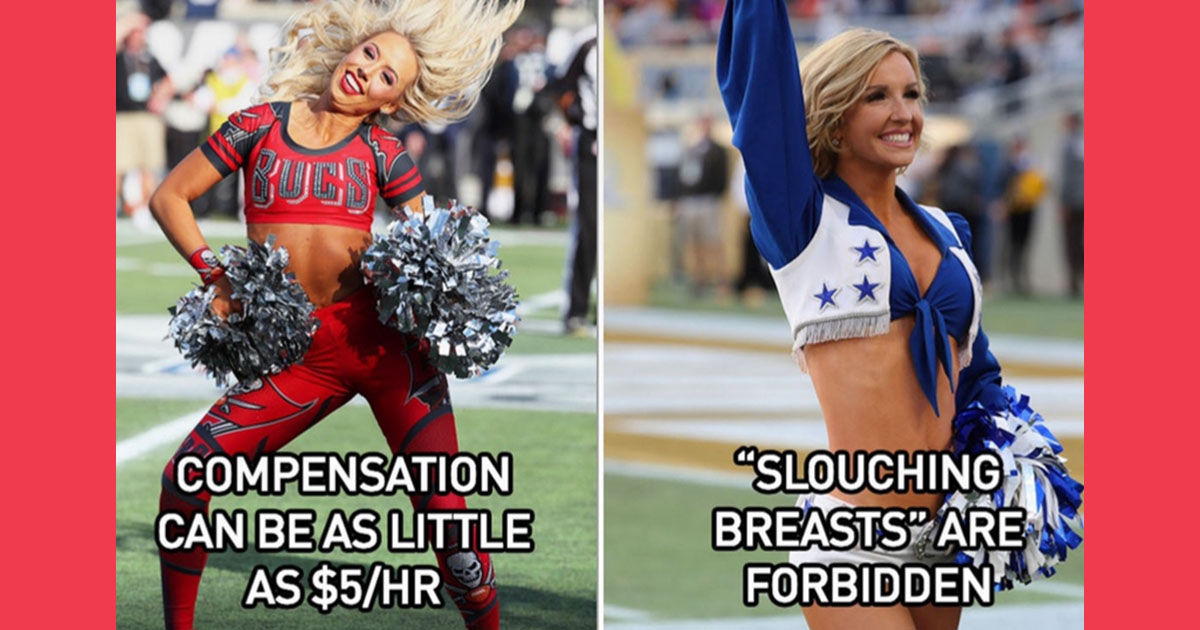 No Sweatpants in Public, Says NFL Cheerleader Handbook