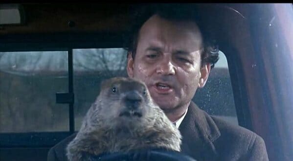 Groundhog Day facts, random movie trivia, Groundhog Day, bill Murray and groundhog, movie stars, tom hanks, Harold Ramis, comedy film