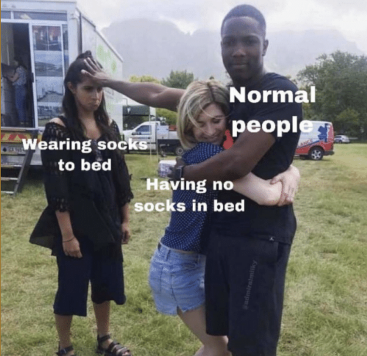 Wearing Socks To Bed Can Help You Fall Asleep Faster