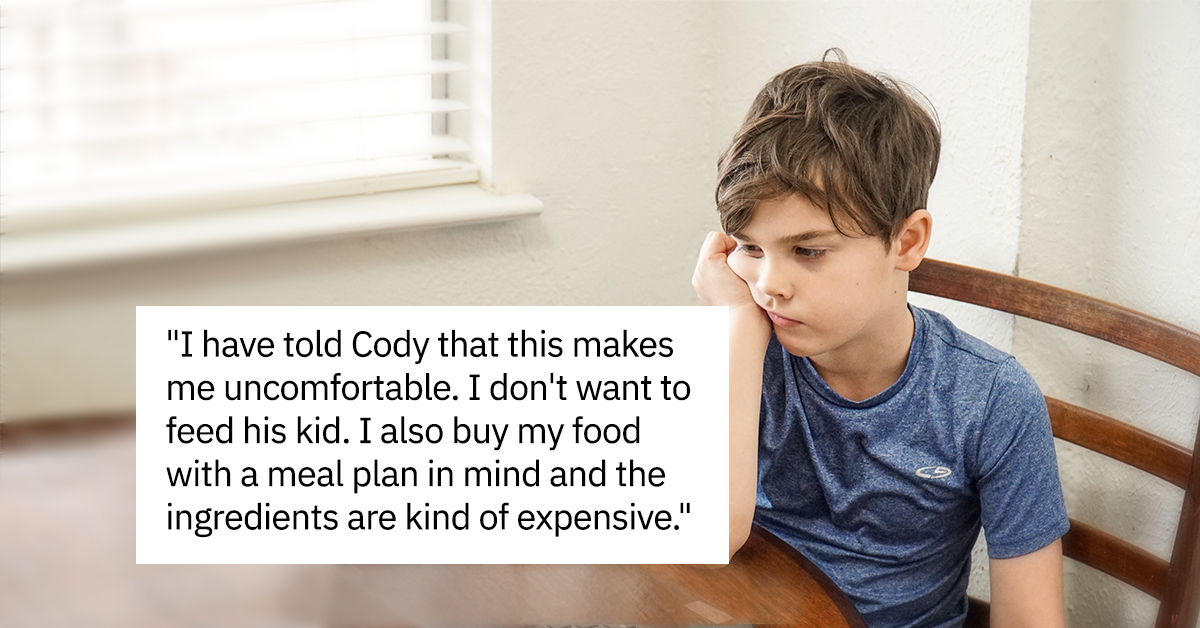 aita not feed roommate's son