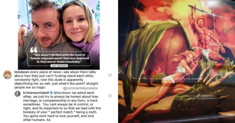 Kristen Bell Responds To Commenter Who Said She And Dax Shepard Can’t Stand Each Other