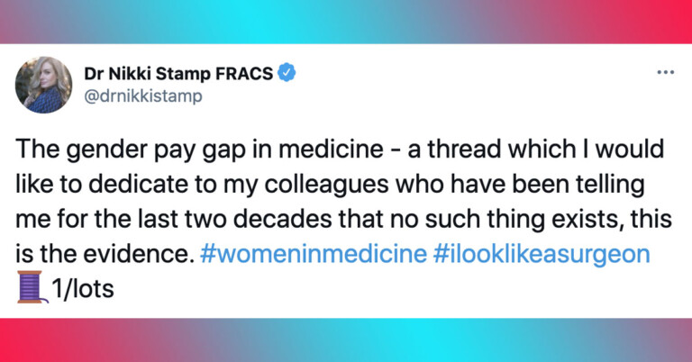 Heart Surgeon’s Viral Thread Exposes Gender Pay Gap Myths In Medicine