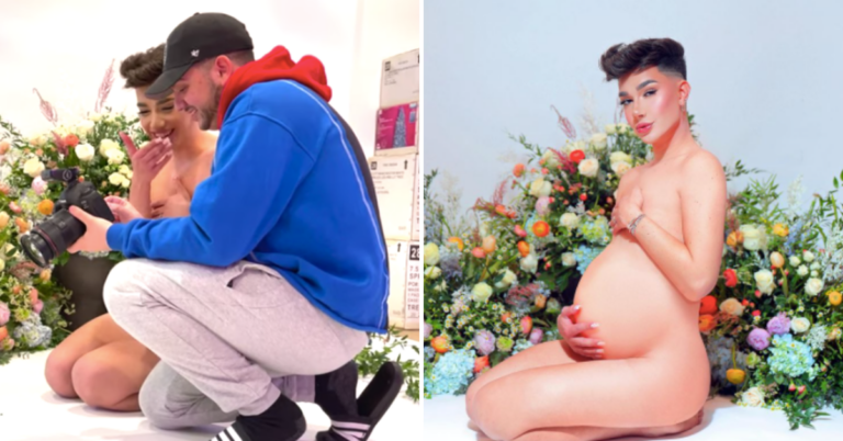 James Charles Faces Backlash For Wild Pregnancy Photoshoot