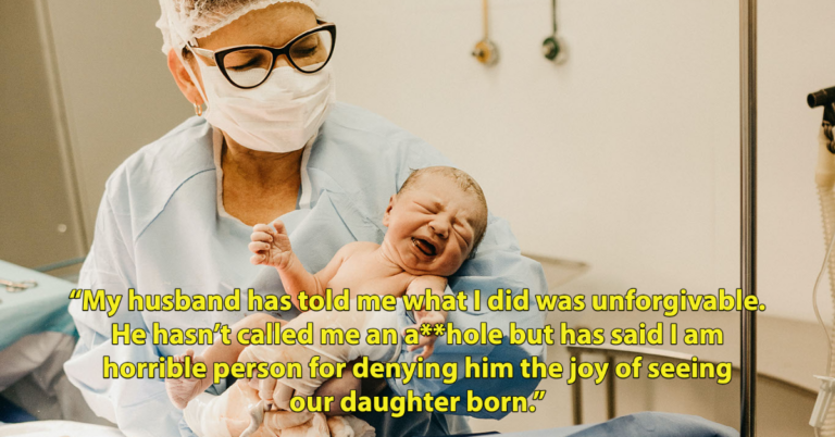 Husband Blames Wife For Not Trying Hard Enough To Find Him When She Went Into Labor