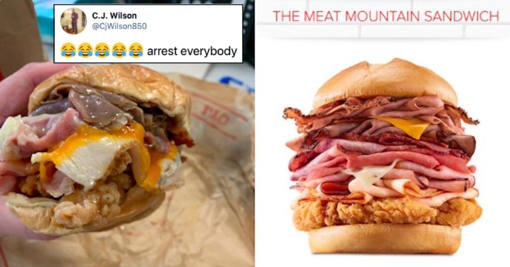Arby’s New Meat Mountain Sandwich Gets Dunked On Hard (20 Tweets)