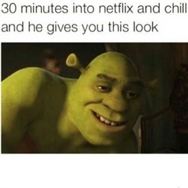 netflix and chill meme