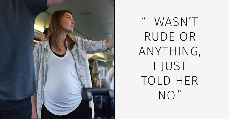 Man Asks If He Is In The Wrong For Not Giving Up His Seat For A Pregnant Woman
